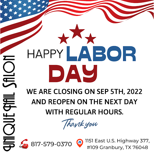 Nail Salon «Unique Nail Salon», reviews and photos, 1151 E Hwy 377 #109, Granbury, TX 76048, USA