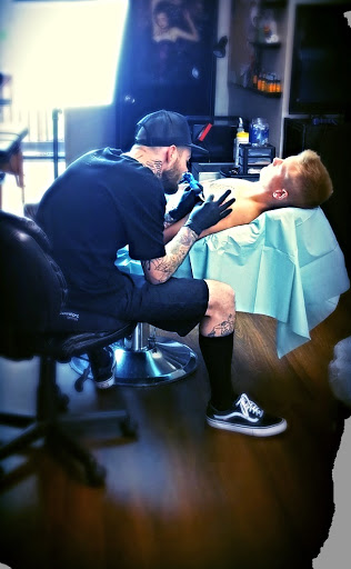 Explore master chief tattoo ideas, creative tattoo ideas in Roscoe, available at Elevated Ink Tattoo