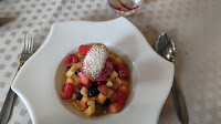 Salade de fruits du Restaurant français Au Carrefour des Saveurs à Gognies-Chaussée - n°1