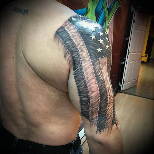 Explore cat memorial tattoo ideas, creative tattoo ideas in Millsboro, available at Tattoo Galaxy (Millsboro) Piercing & Custom tattoos