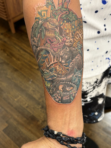 Explore phoenix tattoo ideas for men, creative tattoo ideas in Red Bank, available at Atelier I Gallery