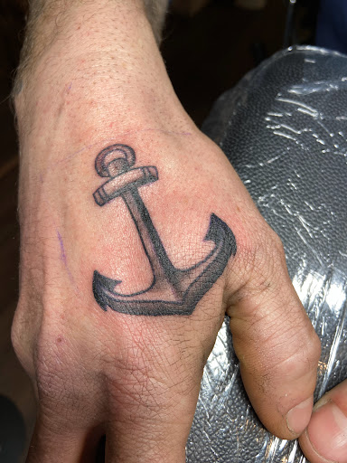 Explore black & white tattoo ideas, creative tattoo ideas in South Berwick, available at On Point Tattoo Company