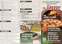 Menu / carte de Pizzeria Da Freddy à San Giorgio delle Pertiche