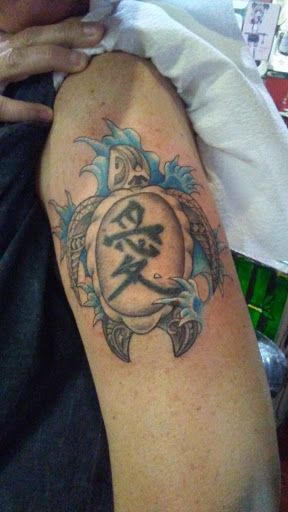 Explore colorado flag tattoo ideas, creative tattoo ideas in Modesto, available at Red Dragon Tattoo