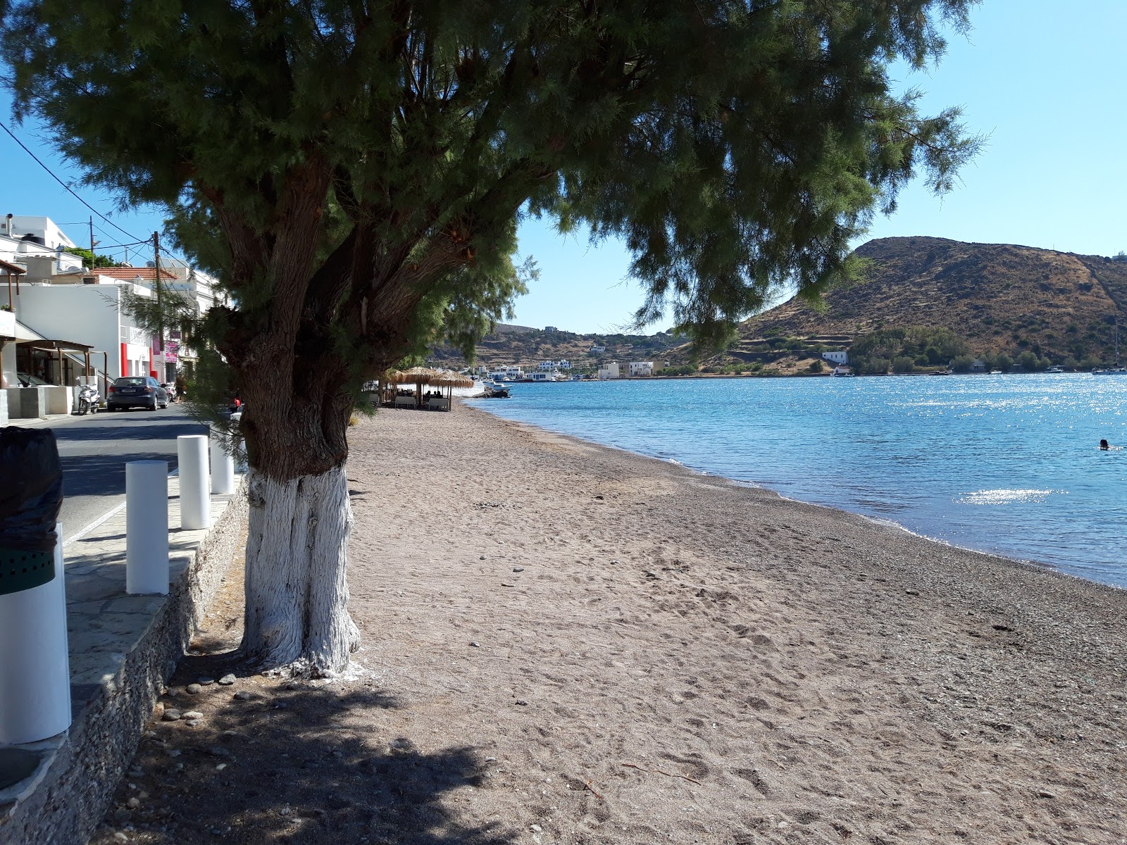 Skala Beach, Patmos'in fotoğrafı çok temiz temizlik seviyesi ile