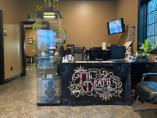 Explore folklore tattoo ideas, creative tattoo ideas in Bloomington, available at Til Death Tattoo And Piercing Parlor