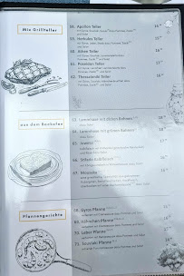 Menu du Restaurant Pegasos à Köthen (Anhalt)