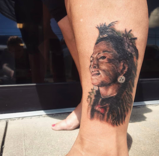Explore tattoo ideas for arms and shoulders, creative tattoo ideas in Batavia, available at The Pretty Pin-Up Tattoo Parlor