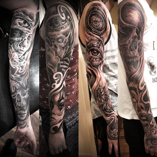 Find best friend finger tattoo ideas for your next unique tattoo in Sheridan at BlackbearInk Studio LLC