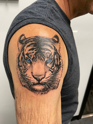 Explore starfish tattoo ideas, creative tattoo ideas in Worcester, available at Unholy Grail Tattoo Inc