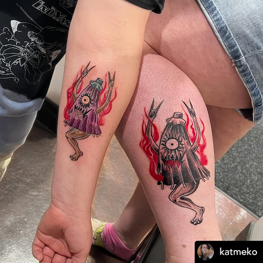 Explore german shepherd tattoo ideas, creative tattoo ideas in Libertyville, available at Lucky Seven Tattoo