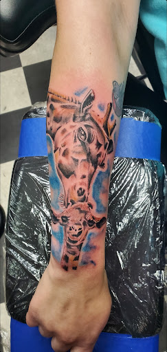Explore maleficent tattoo ideas, creative tattoo ideas in West Bend, available at Frenchys Tattoos & Co LLC