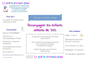 Photo n°14 de Séverine Locqueneux - Le Girafon Deviendra Grand - Psychopédagogie Positive - Hypnothérapie - Orientation Scolaire et Pro à Clerques ()