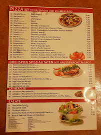 Menu / carte de Memo's Ess Bar, Döner and Pizza à Oberstdorf