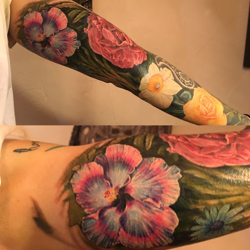 Explore tattoo ideas for wrist cover up, creative tattoo ideas in Pittsburgh, available at inkadinkadoo tattoo studio