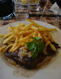 Faux-filet du Restaurant français Le Mouton Blanc à Paris - n°7