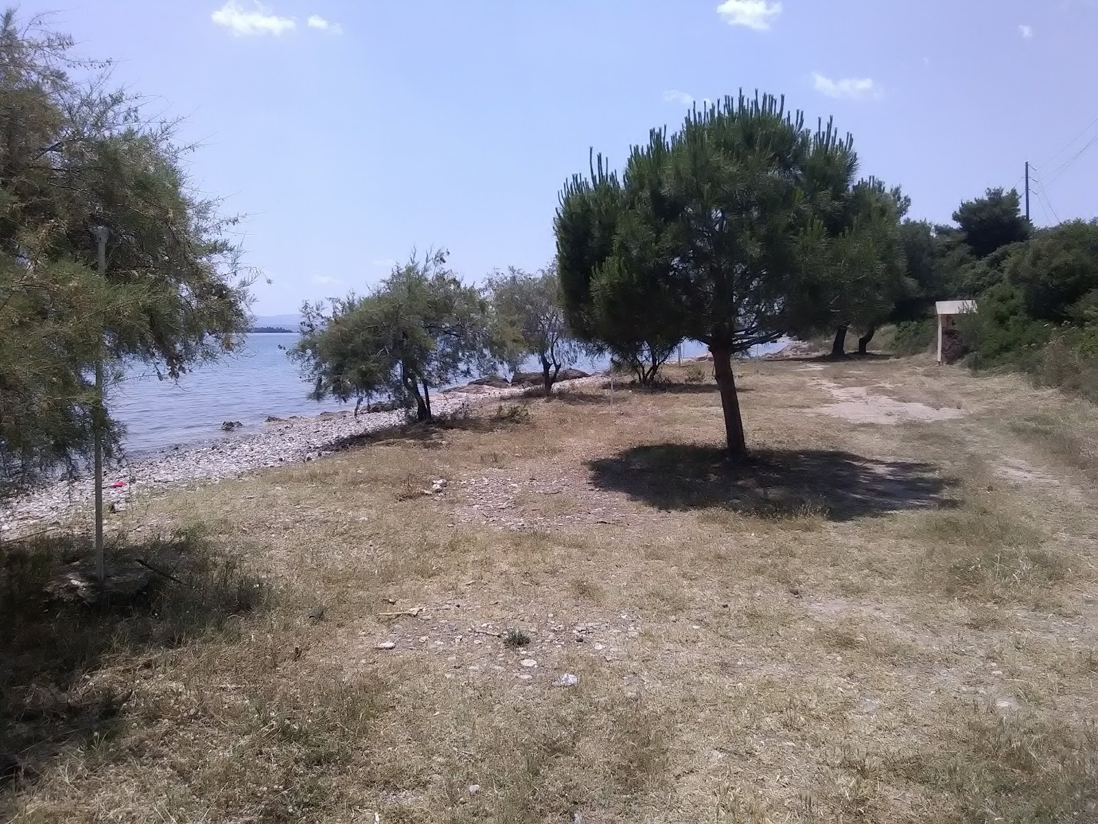 Fotografie cu Magoula beach cu nivelul de curățenie înalt