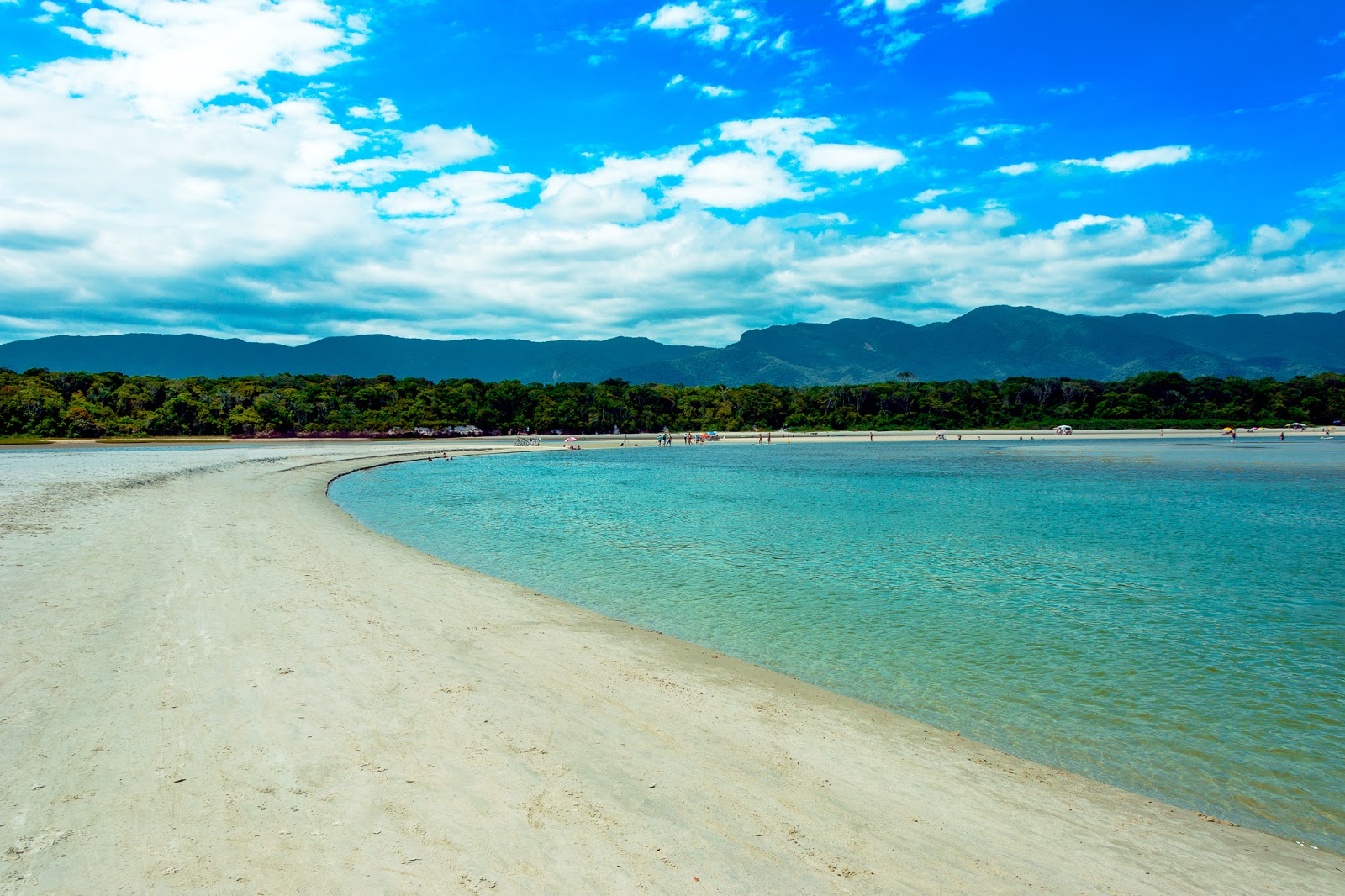 伊塔瓜雷海滩的照片 具有非常干净级别的清洁度