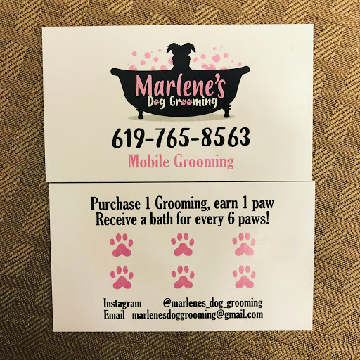 Marlene’s dog Mobile grooming