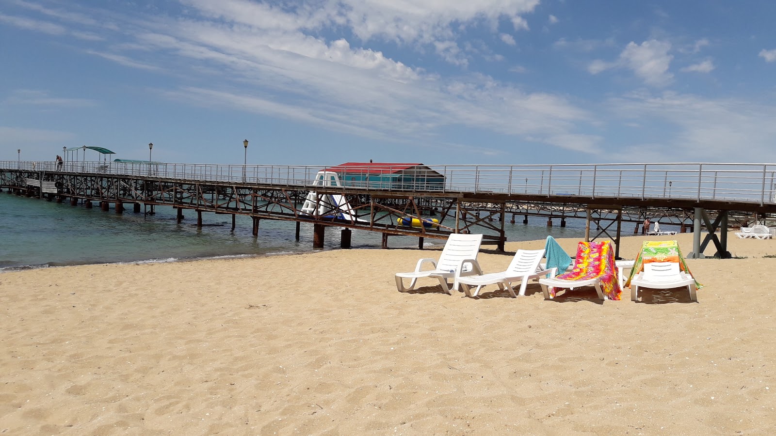 Foto av Stigl Beach delvis hotellområde