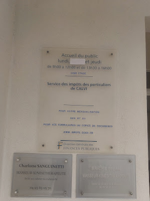 Centre des Finances Publiques - Centru di e Finanze Publiche à Calvi