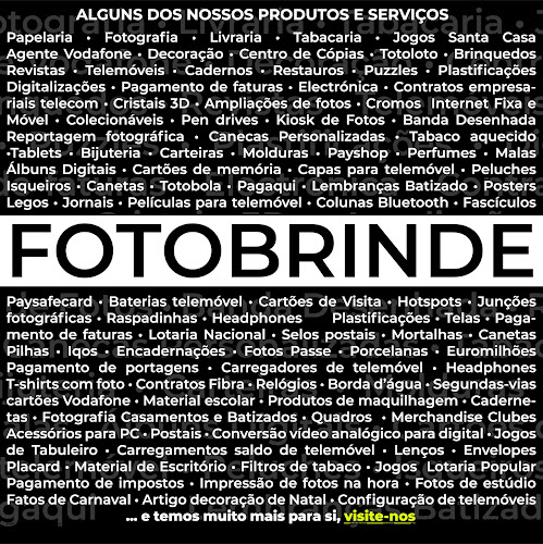 FOTOBRINDE - Loja