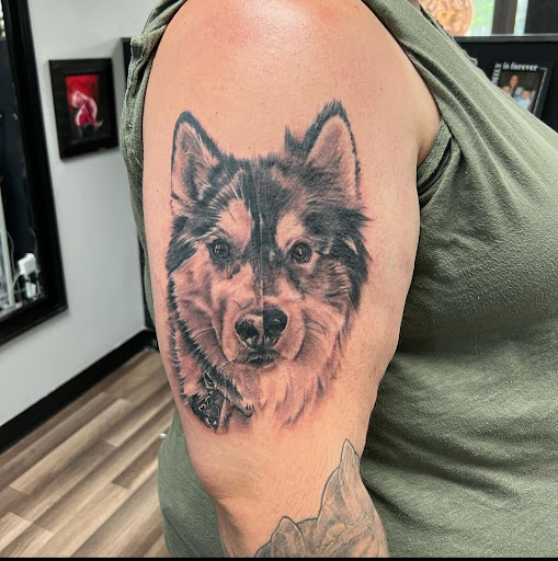 Explore portal tattoo ideas, creative tattoo ideas in Getzville, available at Grit And Stone Tattoo