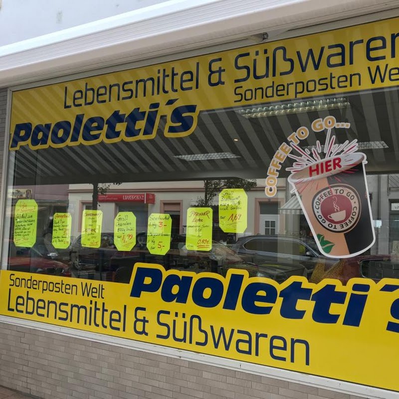 Paoletti’s Lebensmittel & Süsswaren Sonderposten Welt