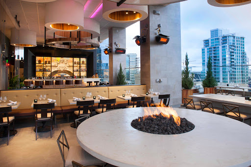 Terraces for private parties in San Diego
