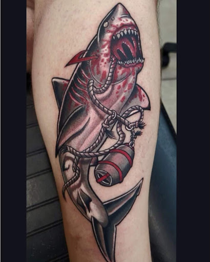 Explore rocky tattoo ideas, creative tattoo ideas in Clearwater Beach, available at Psychotic Ink