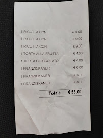 Restaurant Osteria Pietra Rossa à Ponte di Legno - menu / carte