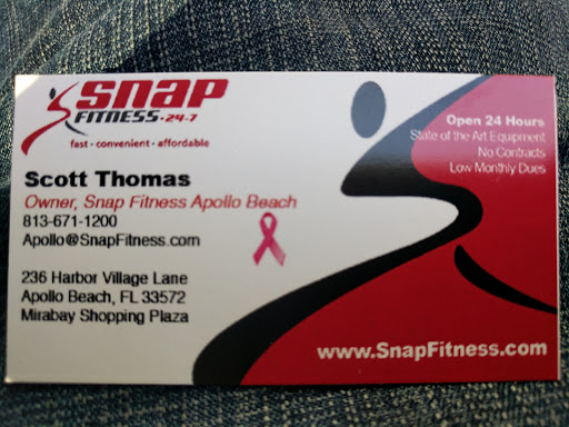 Gym «Snap Fitness», reviews and photos, 236 Harbor Village Lane, Apollo Beach, FL 33572, USA