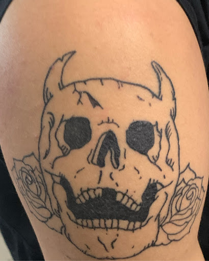 Explore left arm tattoo ideas, creative tattoo ideas in San Antonio, available at Wicked Ways Tattoos - Babcock