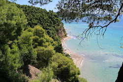 Fotografie cu Plaja Sani cu o linie de coastă spațioasă