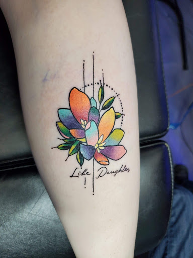 Explore female half sleeve tattoo ideas, creative tattoo ideas in Casper, available at Final Thoughts