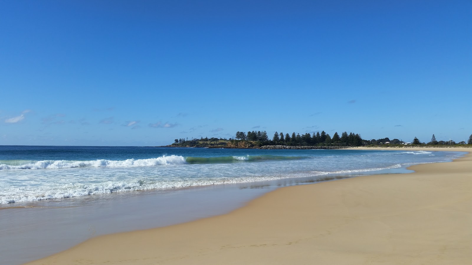 Foto de Moorhead Beach con arena beige superficie
