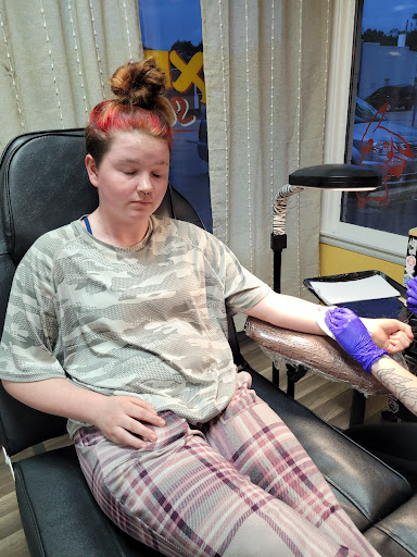 Explore women hand tattoo ideas, creative tattoo ideas in Terre Haute, available at 7th Street Tattoo Co