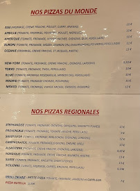 Menu / carte de Snack Pizza L'Escale à Saint-Étienne-de-Tinée