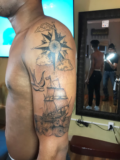 Explore frankenstein tattoo ideas, creative tattoo ideas in Spokane, available at Ron LeMay Tattoo