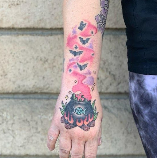 Explore godmother tattoo ideas, creative tattoo ideas in Los Alamitos, available at Mr. Inkwells Classy Tattoos