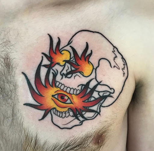 Explore small vegas tattoo ideas, creative tattoo ideas in Lakeland, available at Black Swan Tattoo