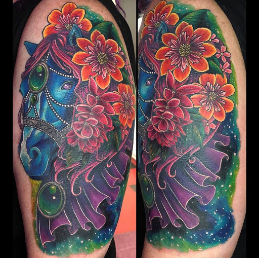 Explore husband name tattoo ideas for wife, creative tattoo ideas in White Plains, available at About the Ink Tattoos