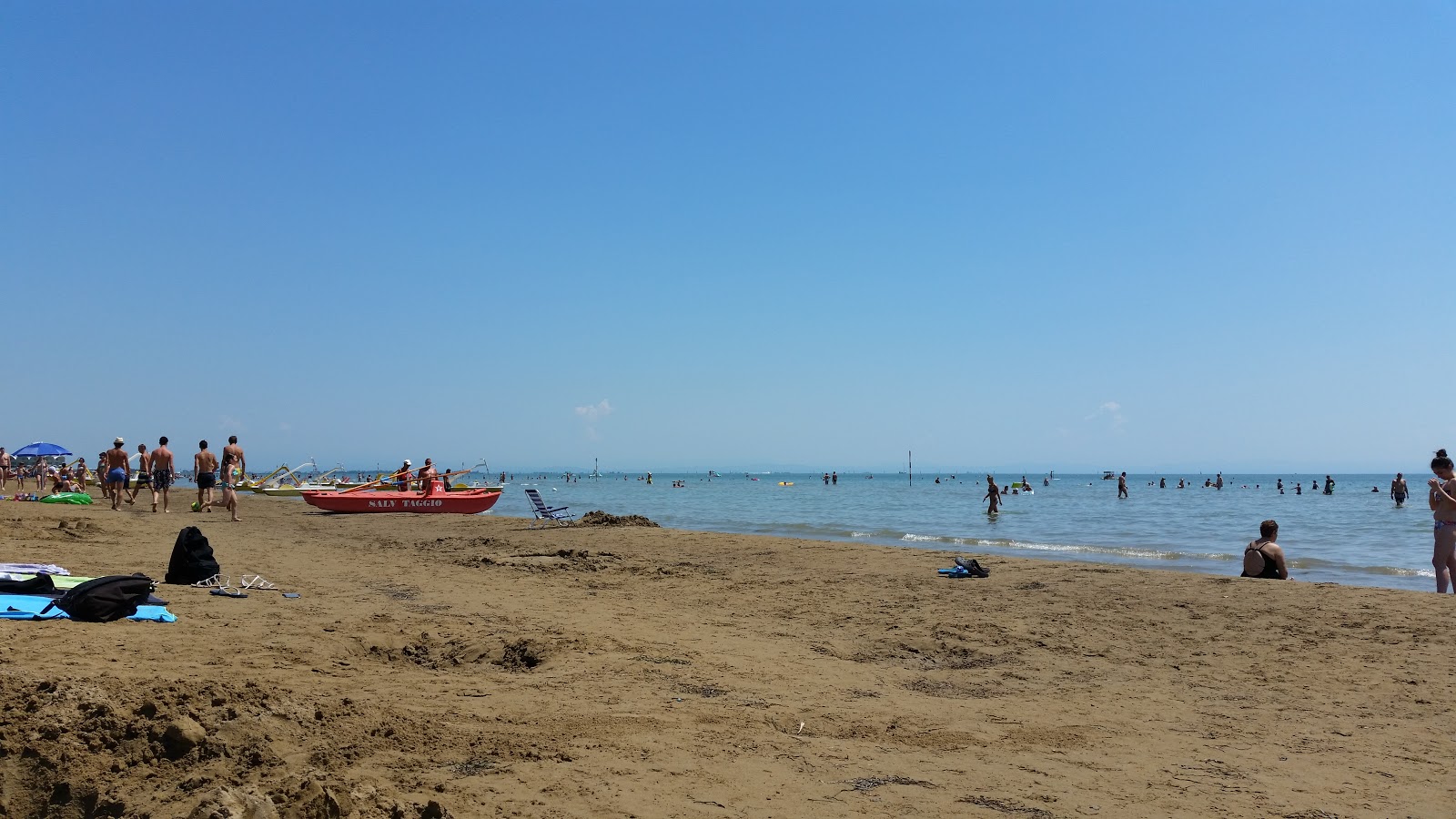 Foto de Spiaggia di Lignano Sabbiadoro área de complejo turístico de playa