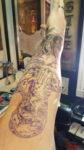 Explore underarm tattoo ideas, creative tattoo ideas in Clarksville, available at Tattoo Technique Studio