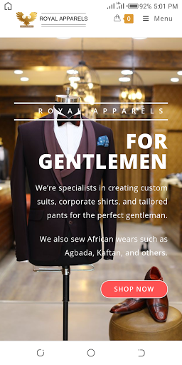 Royal Apparels a professional fashion designer company, www.theroyalapparels.com, 61 Kujore St, Ojota 100242, Lagos, Nigeria, Monastery, state Lagos