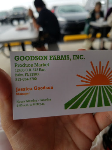Produce Wholesaler «Goodson Farms Inc.», reviews and photos, 12405 Balm Rd, Balm, FL 33503, USA