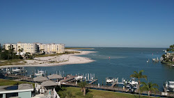 Foto van Shell Key beach gelegen in een natuurlijk gebied