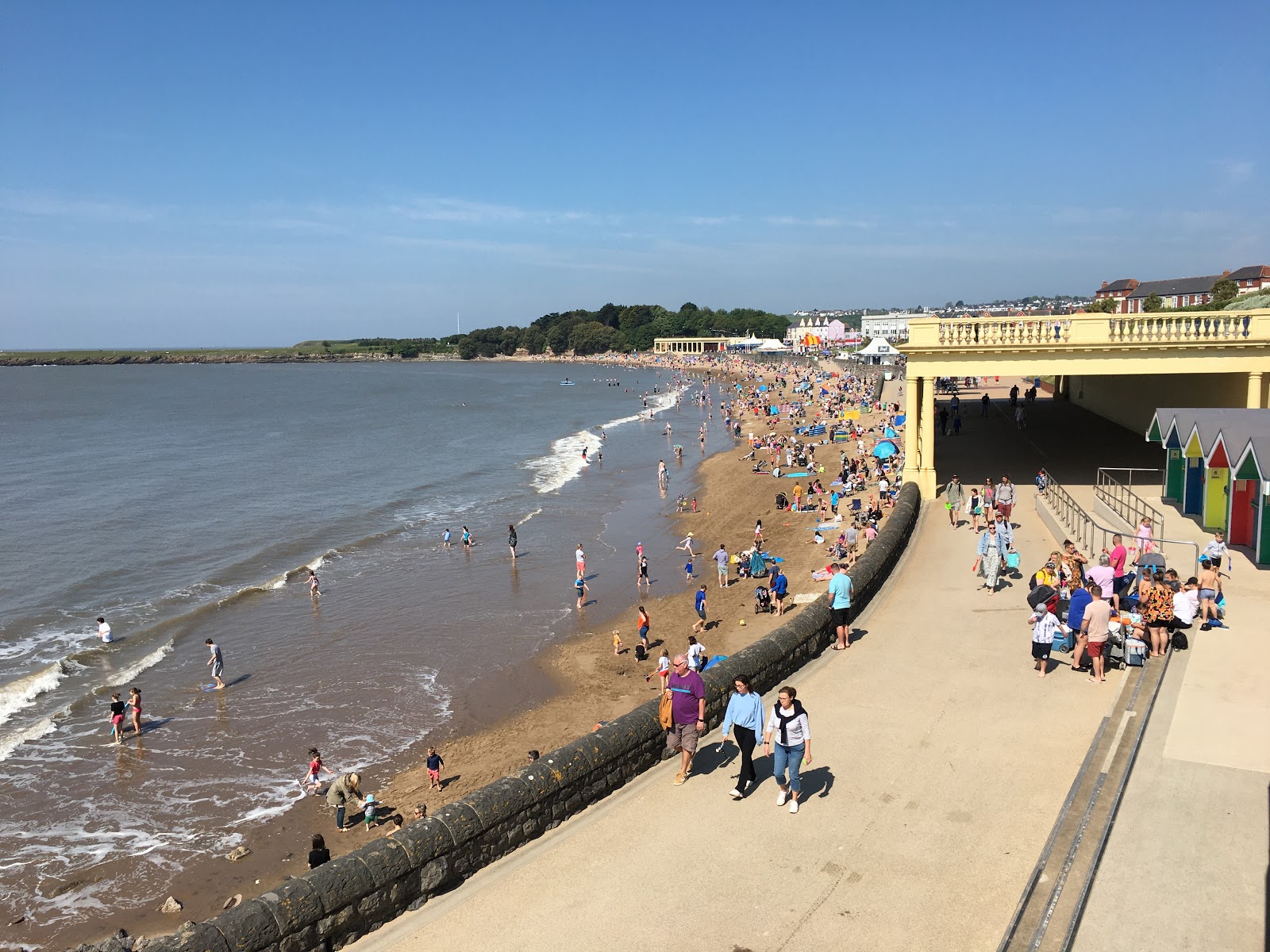 Zdjęcie Barry Island beach z long bay