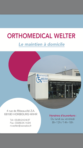 Magasin de matériel médical ORTHO MÉDICAL Welter Horbourg-Wihr
