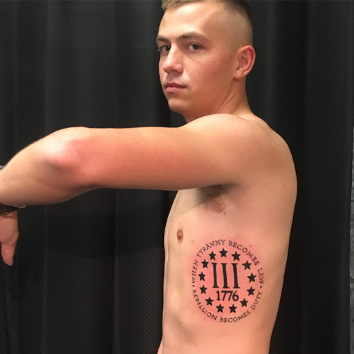 Explore left arm tattoo ideas, creative tattoo ideas in Oceanside, available at The Arcade Oceanside Tattoo